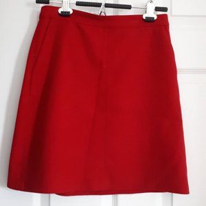 Red Mini Skirt